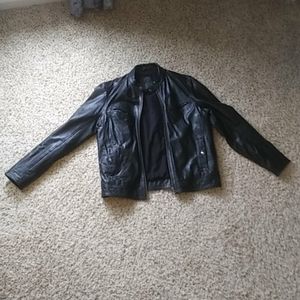 Leather jacket